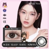 Kính áp tròng UYAAI Đen Xám 14,5mm mắt to – Trà Thái, ống kính xám, chỉ 68.000₫ 7