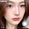Kính Áp Tròng VANEYES Lucid Blue 0-8 Độ Giá 65.000, màu xanh trong suốt, thoải mái 3