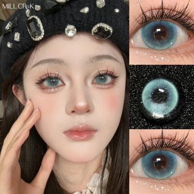 Kính áp tròng xanh lá 2 chiếc Chasing Cats Eye 14.5mm, dưỡng ẩm, không vành - 115.818 VND 6 Kính áp tròng xanh lá 2 chiếc Chasing Cats Eye 14.5mm, dưỡng ẩm, không vành - 115.818 VND 6