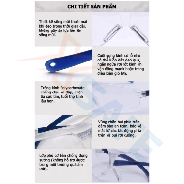 Kính bảo hộ 3M V34 chống bụi UV, bám hơi nước, chống trầy, dùng lao động và đi xe máy Giá 68.000 3 Kính bảo hộ 3M V34 chống bụi UV, bám hơi nước, chống trầy, dùng lao động và đi xe máy Giá 68.000 3