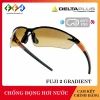 Kính bảo hộ Deltaplus Fuji2 Gradient mắt kính vàng nhạt - chống bụi, UV, gió, trầy xước, đọng sương - 256.000₫