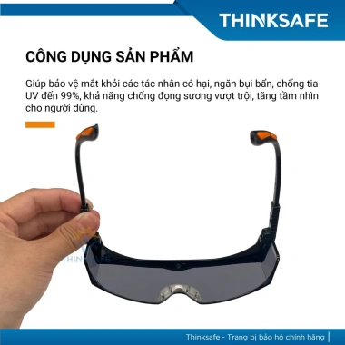 Kính bảo hộ Honeywell S200A THINKSAFE chống bụi, trong suốt, chống UV, chống chói - Giá 76.700đ 4