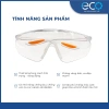 Kính bảo hộ Kings KY1.151-1.153 chống chói, chống bụi, UV, giảm giá 20% chỉ 80.000đ 4