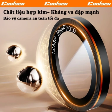 Kính bảo vệ camera iPhone 17-11 Pro Max 8K siêu nét, máy ảnh, giá chỉ 45.800₫ 4