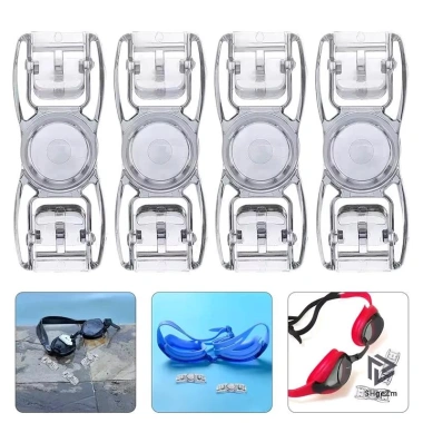 Kính Bơi 1 Cặp Có Dây Đeo Điều Chỉnh và Kẹp Đầu - Giảm Giá, Chỉ 42.790₫ 4