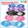 Kính bơi silicone trẻ em an toàn, không gây kích ứng da, có dây điều chỉnh - Giá 29.000₫