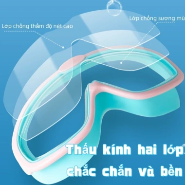 Kính Bơi Trẻ Em Gọng Silicone Lớn Chống Sương Mù, Mau Khô, Chống UV - 54,023₫ 4 Kính Bơi Trẻ Em Gọng Silicone Lớn Chống Sương Mù, Mau Khô, Chống UV - 54,023₫ 4
