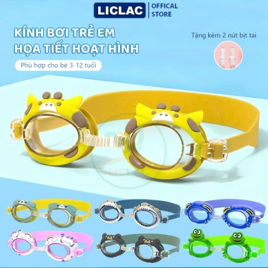 Kính Bơi Trẻ Em Hình Thú KB-2.650 Chống Nước, Chống UV, Thích hợp cho Bé Trai & Gái - Giá 64.000₫