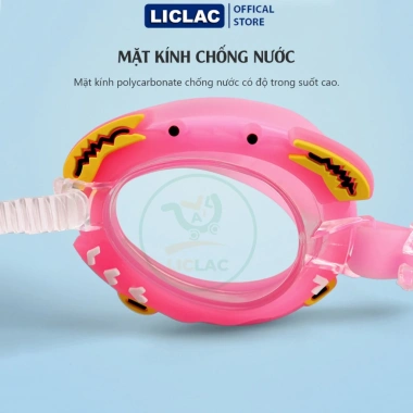 Kính Bơi Trẻ Em Hình Thú KB-2.650 Chống Nước, Chống UV, Thích hợp cho Bé Trai & Gái - Giá 64.000₫