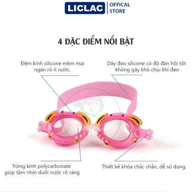 Kính Bơi Trẻ Em Hình Thú KB-2.650 Chống Nước, Chống UV, Thích hợp cho Bé Trai & Gái - Giá 64.000₫ 4 Kính Bơi Trẻ Em Hình Thú KB-2.650 Chống Nước, Chống UV, Thích hợp cho Bé Trai & Gái - Giá 64.000₫ 4