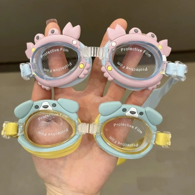 Kính Bơi Trẻ Em HOME Hoạt Hình - Chống Nước, Chống Sương Mờ, Dành Cho Bé 2-8 Tuổi