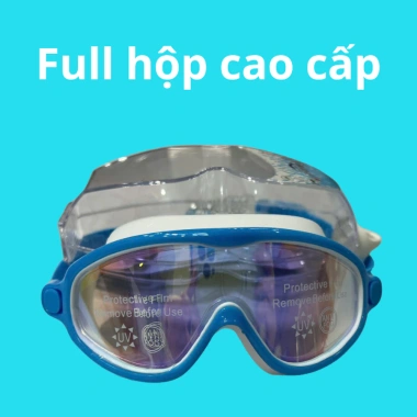 Kính bơi trẻ em Panorama không gọng, chống sương, chống UV, phù hợp 2‑12 tuổi – giá ưu đãi 107.800₫