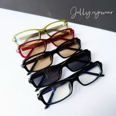 Kính cận nam nữ dạng chữ nhật Slyk nhựa dẻo, gọng mát Y2K unisex, tròng UV, 150k 7 Kính cận nam nữ dạng chữ nhật Slyk nhựa dẻo, gọng mát Y2K unisex, tròng UV, 150k 7