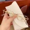 Kính cận thị hình chữ nhật mỏng kim loại, chống ánh sáng xanh, giá 66.960 VND 4