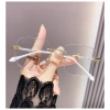 Kính cận thị không khung thời trang, chống ánh sáng xanh, kính phẳng - 59.400₫ 6