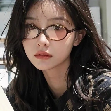 Kính cận thị nữ Hot Girl Nerdy Retro Y2K khung bầu dục nhỏ, trơn in da báo - Giá ưu đãi 57.240₫