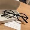 Kính cận thị nữ Hot Girl Nerdy Retro Y2K khung bầu dục nhỏ, trơn in da báo - Giá ưu đãi 57.240₫ 6