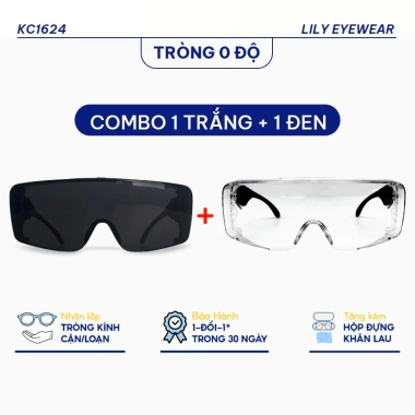 Kính chắn bụi Lily EyeWear KC1.624 - Nhựa nhẹ, thiết kế hiện đại, giá 99.000đ