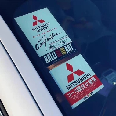 Kính Chắn Gió RALLIART Dán Decal Tĩnh Điện Mitsubishi cho Pajero & Outlander - 77.112₫ 3 Kính Chắn Gió RALLIART Dán Decal Tĩnh Điện Mitsubishi cho Pajero & Outlander - 77.112₫ 3