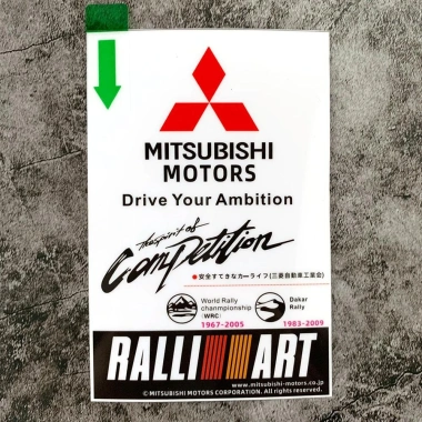 Kính Chắn Gió RALLIART Dán Decal Tĩnh Điện Mitsubishi cho Pajero & Outlander - 77.112₫ 10 Kính Chắn Gió RALLIART Dán Decal Tĩnh Điện Mitsubishi cho Pajero & Outlander - 77.112₫ 10