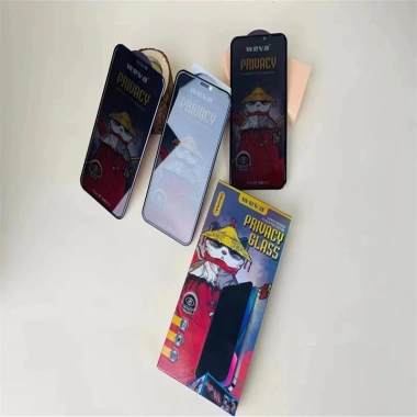 Kính Chống Nhìn Trộm KUNGFU Panda cho iP X-16 Max, chống vỡ mép, viền gờ - 29.000đ