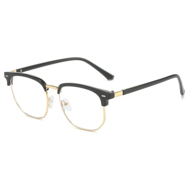 Kính công sở nam gọng lông mày retro, phẳng đổi màu, chống ánh sáng xanh, thời trang 54.000₫