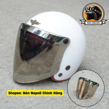 Kính Cúc Bấm Dài Chắn Gió Cao Cấp Loại Tốt Đa Màu Gắn Nón và Mũ Bảo Hiểm Napoli Giá 139.900₫