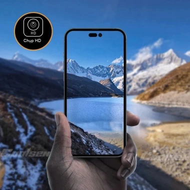 Kính Cường Liền Khối Bảo Vệ Camera iPhone 17/16/15/14/13/12/11 Pro Max Giá 38.500đ