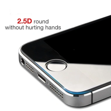 Kính Cường Lực 0.3mm 9H 2.5D Bảo Vệ Màn Hình iPhone 5 5S SE 2.016 - Chỉ 34,929₫