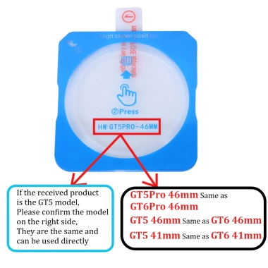 Kính Cường Lực 1-3 Chiếc Dành Cho Huawei Watch GT6/GT6 Pro 41mm-46mm, Dễ Lắp Đặt, Chống Trầy Xước, Giá Ưu Đãi 45.973