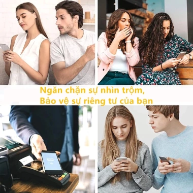 Kính cường lực 100D Chống nhìn trộm Full Cover iPhone 16-11 Pro Max, X, XS, XR - 39.600₫ 2