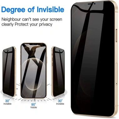 Kính cường lực 100D Chống nhìn trộm Full Cover iPhone 16-11 Pro Max, X, XS, XR - 39.600₫ 5