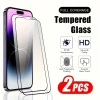 Kính Cường Lực 2 Chiếc Chống Ánh Xanh Đen, Chống Glare HD cho iPhone 17 Pro Max Bảo Vệ Màn 4