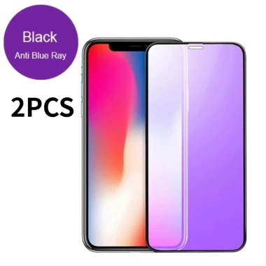 Kính Cường Lực 2 Chiếc Chống Ánh Xanh Đen, Chống Glare HD cho iPhone 17 Pro Max Bảo Vệ Màn