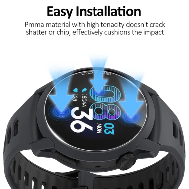 Kính Cường Lực 2.5D HD 9H Trong Suốt cho Coros Pace 4, 3 PRO & Pace2 - Bảo Vệ Màn Hình 7 Kính Cường Lực 2.5D HD 9H Trong Suốt cho Coros Pace 4, 3 PRO & Pace2 - Bảo Vệ Màn Hình 7
