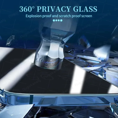 Kính Cường Lực 360° Chống Nhìn Trộm Màn cho iPhone 15/14/13/12, giá chỉ 80.000₫