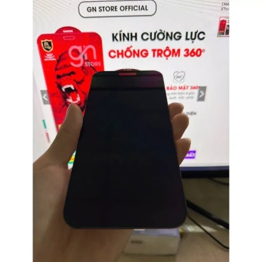 Kính cường lực 360 chống trộm cho iPhone 17‑16‑15‑14‑13‑12‑11, giá chỉ 119.500 VND Genzshop 3