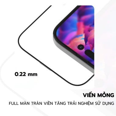 Kính Cường Lực 3D Full Màn iPhone 6-15 Max Giá 18.900₫ Bảo vệ tối đa