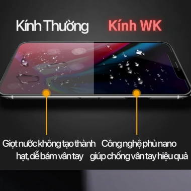 Kính Cường Lực 3D Full Màn WK cho iPhone 11‑16, chống vân tay, bảo vệ tối đa 22.950₫ 2 Kính Cường Lực 3D Full Màn WK cho iPhone 11‑16, chống vân tay, bảo vệ tối đa 22.950₫ 2