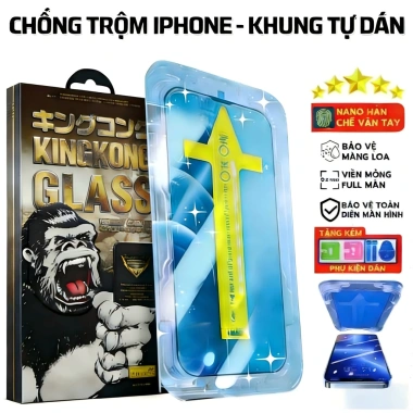Kính Cường Lực 3D Khung iPhone Tự Dán Chống Nhìn Trộm – Cho 12/13/X/Xs/11/17 – 19.250₫