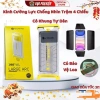 Kính cường lực 4 chiều chống nhìn trộm full màn MKING cho iPhone 12 13 14 15 Pro Max, khung tự dán, giảm giá 109.800 VND