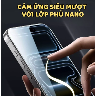 Kính cường lực 4 chiều chống nhìn trộm full màn MKING cho iPhone 12 13 14 15 Pro Max, khung tự dán, giảm giá 109.800 VND