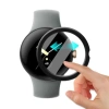 Kính Cường Lực 45mm/41mm cho Google Pixel Watch 4/3/2 – Bảo Vệ Màn Hình Đen 4
