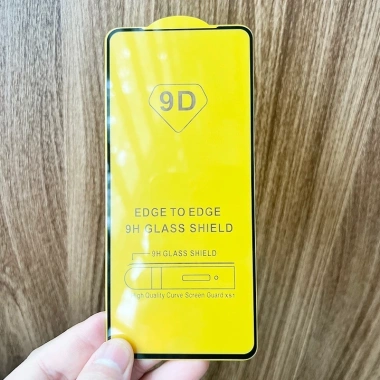Kính cường lực 9D Xiaomi Redmi 13 full màn - Giá chỉ 16.000₫, tặng giấy lau kính