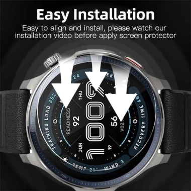 Kính cường lực 9H 3/5 cái cho Amazfit Balance 2 - Phim bảo vệ màn hình cao cấp, bền bỉ, giá ưu đãi 44.458 VND