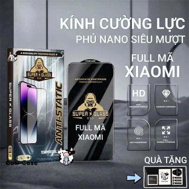 Kính cường lực 9H cho Redmi và Xiaomi đa dòng, chống trầy xước, giảm giá 35k - bảo vệ màn hình hoàn hảo