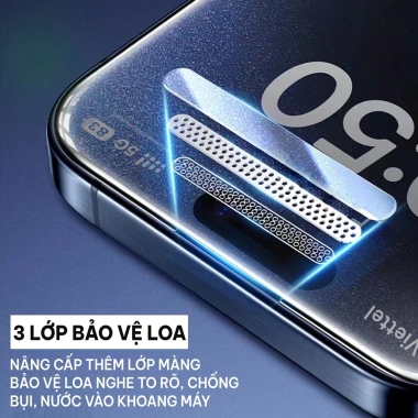 Kính Cường Lực 9H iPhone 17/16/15 - Viền mỏng 0.5mm, cong 3D, khung tự dán, 75.000₫ 5