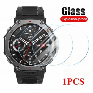 Kính Cường Lực 9H Trong Suốt cho Amazfit T-rex 3, 2, Ultra Pro - Bảo Vệ Màn Hình 10