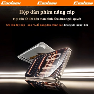 Kính Cường Lực AR Tự Dán 1 Giây – Tăng Sáng, Chống Nổ, Dành Cho iPhone 17/16/15/14/13/12/11 Pro Max, Giá 56.800₫ 3 Kính Cường Lực AR Tự Dán 1 Giây – Tăng Sáng, Chống Nổ, Dành Cho iPhone 17/16/15/14/13/12/11 Pro Max, Giá 56.800₫ 3
