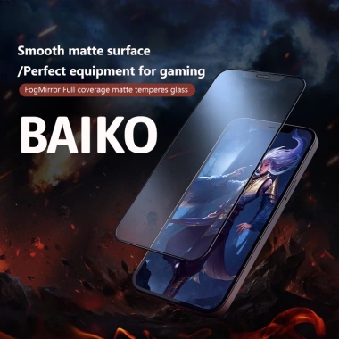 Kính cường lực Baiko chống xước đa màu, phù hợp cho mọi dòng iPhone, giá chỉ 16.900₫